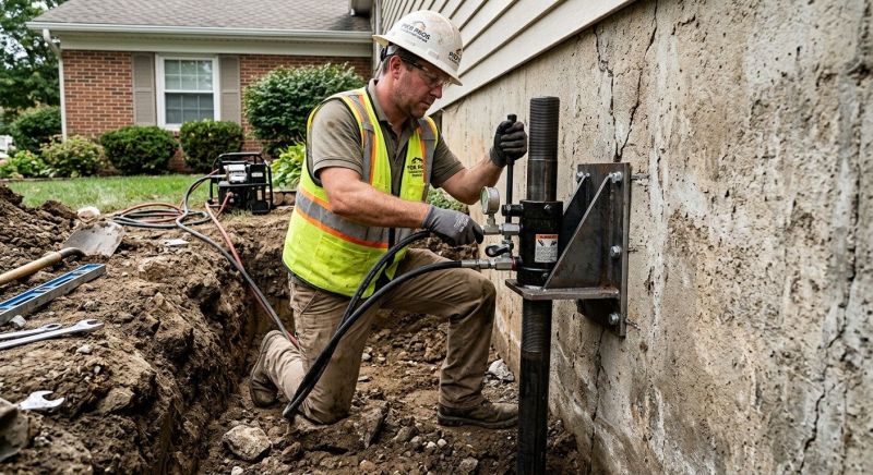 Home Foundation Leveling in Exeter, RI