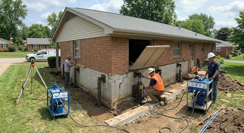 Home Foundation Leveling in Ledyard, CT
