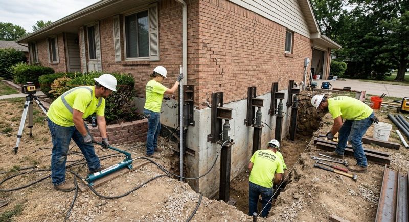 Home Foundation Leveling in North Stonington, CT