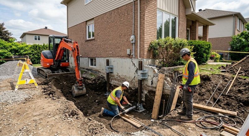 Home Foundation Repair in Mystic, CT