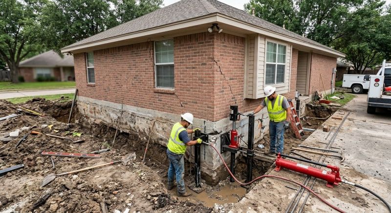 House Foundation Repair in East Lyme, CT