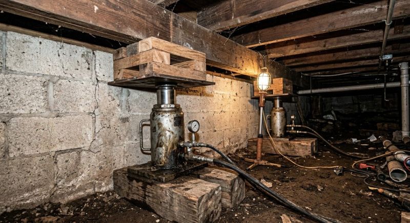 House Leveling in Jewett City, CT