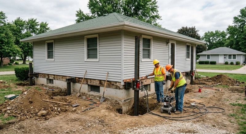 House Leveling in Preston, CT