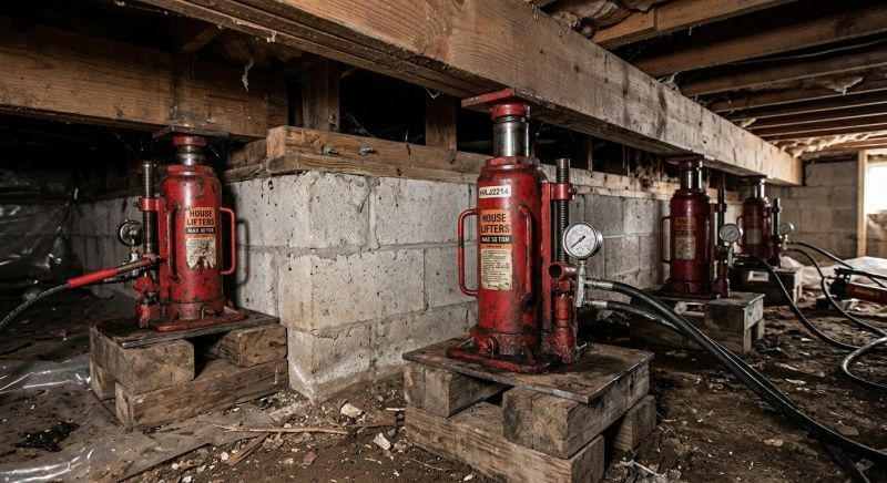 House Settling Repair in Norwich, CT