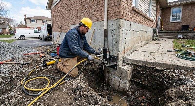 Residential Foundation Repair in Norwich, CT