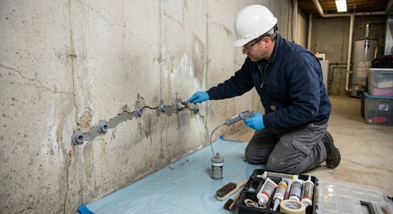 Structural Crack Repair in Norwich, CT