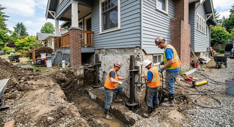 Structural Foundation Repair in Brooklyn, CT