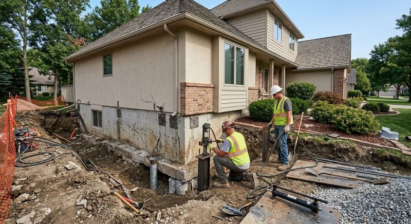 Structural Foundation Repair in East Haddam, CT