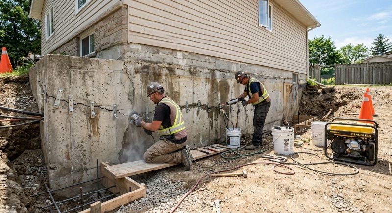 Structural Foundation Repair in Hebron, CT
