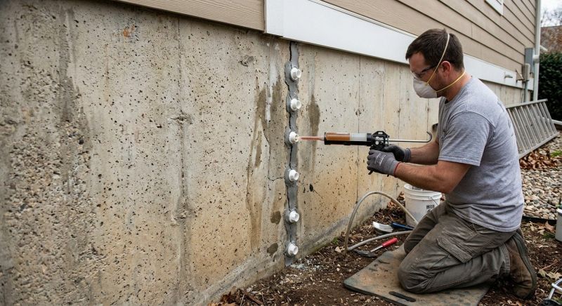 Structural Foundation Repair in Hope Valley, RI