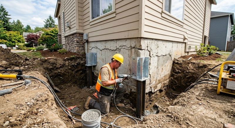 Structural Foundation Repair in North Stonington, CT