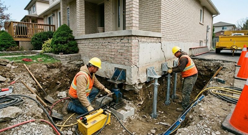 Structural Foundation Repair in Old Lyme, CT