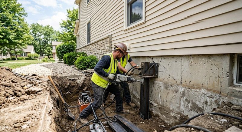 Structural Foundation Repair in Salem, CT