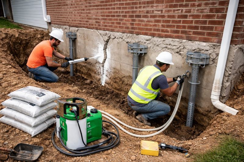 Structural Foundation Repair in West Kingston, RI
