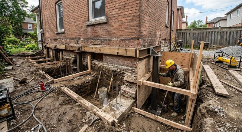 Structural Underpinning in Norwich, CT